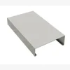 Couvertine d'acrotère plate - Gamme 280 - Aluminium 15/10 - Longueur 3000mm - Réf. CP15-280-3000