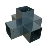 Grands sabots à ailes extérieures, gamme GLE ECONOMIQUE (développé 380mm, épaisseur 2.5mm, profondeur 90mm) - Réf. GLE500/100/2,5