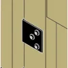 Equerre d'assemblage - 40x40x40mm - Réf. EA444/2PB-R