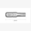 Embout T30 25mm (Qualité Professionnelle, Acier S2) - lot de 5 embouts - Réf. EmboutT30_5