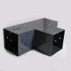 La marque SUNDIY imprimé sur le connecteur Anthracite, RAL7016 - 90mm forme T, 3 directions