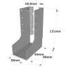 Sabots à ailes intérieures, gamme SAI CLASSIQUE (épaisseur 2mm) - Réf. SAIL300/38/2