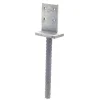 Vis pour lames de terrasse bois, tête fraisée, inox A4, D5 L60 - Réf. 47205