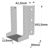 Sabots à ailes extérieures, gamme SAE CLASSIQUE (épaisseur 2mm, profondeur 84mm) - Réf. SAEL500/115/2_20