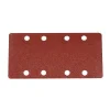 Lot de 10 feuilles abrasives 1/3 auto-agrippantes perforées - Grain 80mm - Réf. 675218