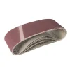 Lot de 5 bandes abrasives en oxyde d'aluminium G120 - TAS120G - Réf. 398915