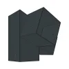 Connecteur SUNDIY pente 20° Anthracite RAL 7016 - 120mm à 3 directions - Forme L3