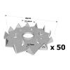 Crampon Bulldog simple denture C2 et C4 - Réf. C2-95M22G-B_50