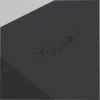 La marque SUNDIY NOIR mat RAL9005 120mm Forme L à 2 directions