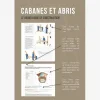 Couverture du grand guide de construction des cabanes et abris de jardin