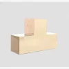 Image authentique du connecteur SUNDIY Beige sable - 120mm Forme T, 3 directions