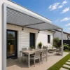 Lame XL aluminium 29mm, longueur 3m, RAL9006 structuré GRIS ALUMINIUM