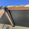 Application du connecteur SUNDIY Anthracite RAL 7016 - 120mm en T pour 4 directions