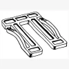 Pack de 1000 cales universelles 20x50mm - Réf. SCJP751