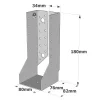 Sabots à ailes intérieures, gamme SAI CLASSIQUE (épaisseur 2mm) - Réf. SAI440/80/2