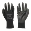 Gants à paume renforcée noirs, pour les travaux de précision - Réf. 885924