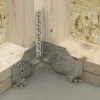 Feuillard perforé en acier galvanisé - épaisseur 0.9mm, largeur : 20mm, longueur : 10m - Réf. FB20