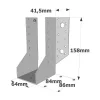 Sabots à ailes extérieures, gamme SAE CLASSIQUE (épaisseur 2mm, profondeur 84mm) - Réf. SAE380/64/2