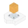 KIT ISBMAX + quatre goujons WAM16-151/30 - Réf. PISBMAXIG-K