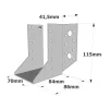 Sabots à ailes extérieures, gamme SAE CLASSIQUE (épaisseur 2mm, profondeur 84mm) - Réf. SAE300/70/2