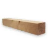 Poteau douglas, bois massif sec raboté qualité charpente 120x120mm - Naturel sans traitement