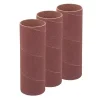 Lot de 3 manchons de ponçage de 140mm - D38mm, grains 120 - Réf. 272282
