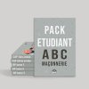 Pack ETUDIANT : cours de Maçonnerie, CAP, BP et BAC PRO (TÉLÉCHARGEMENT)