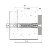Grands sabots à ailes extérieures, gamme GSE CLASSIQUE (développé 500mm, épaisseur 4mm, profondeur 110mm) - Réf. GSE500/140/4
