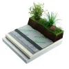 DELTA®-FLORAXX TOP : Membrane de protection, de drainage et de rétention d'eau - 2,00m x 10m - CDT : rouleau - Réf. 06602441