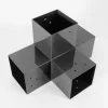 Connecteur SUNDIY Anthracite RAL 7016 - 90mm à 4 directions en forme de T