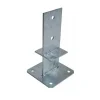 Pieds de poteau en âme avec platine - Réf. PPS230