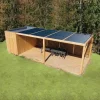 Lame XL aluminium 29mm, longueur 2m35, RAL7016 structuré gris ANTHRACITE