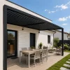 Lame XL aluminium 29mm, longueur 3m, RAL9005 structuré NOIR MAT