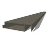 Lame XL aluminium 29mm, longueur 3m, RAL7006 structuré GRIS BEIGE