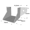 Sabots à ailes extérieures, gamme SAE CLASSIQUE (épaisseur 2mm, profondeur 84mm) - Réf. SAE200/76/2_6