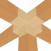 Utilisation pratique du connecteur SUNDIY Beige sable RAL 1002 90mm à 5 directions - Forme +