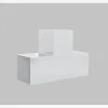 Image authentique du connecteur SUNDIY blanc RAL 9010 - 120mm Forme T, 3 directions