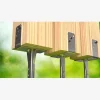 Pieds de poteau monobloc en U à sceller (sans soudure) - pour l'EXTERIEUR - Réf. PBWS90Z