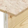 Vis BOIS structurelle - tête fraisée - filetage partiel - Réf. ESCRC8.0X120