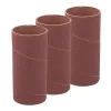 Lot de 3 manchons de ponçage de 140mm - D51mm, grains 120 - Réf. 276709