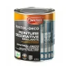 Bases pour peinture antirouille décorative satins bois, métaux, PVC… - Réf. 1551