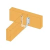 Vis connecteurs acier sur bois, SSH10.0X40 - Réf. 75149