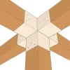Connecteur 120mm à 5 directions - Forme +