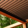 Chéneau Aluminium - Couleur : marron sablé - longueur : 2m