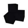 Connecteur SUNDIY pente 20° Noir mat RAL 9005 - 120mm à 3 directions - Forme L1