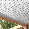 Chéneau Aluminium - couleur : gris ALU - longueur : 2m