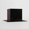 Support de poteau SUNDIY Noir mat RAL 9005 - Série 90mm