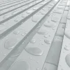 Lame XL aluminium 29mm, longueur 3m, RAL9006 structuré GRIS ALUMINIUM