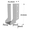 Sabots à ailes extérieures, gamme SAE CLASSIQUE (épaisseur 2mm, profondeur 84mm) - Réf. SAE500/76/2_20