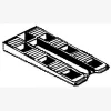 Boîte de 80 coins KDS 408F 80x40x8mm - Réf. KDSOP8F